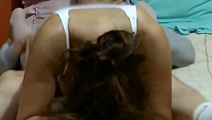 beautiful stepmom sneaks blowjobs fucks and cumshots with my friends at home