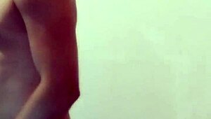 i sneaked into my friend's room and started masturbating hard