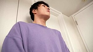 Beautiful Japanese Mother-in-Law Masami Nagao Sucks Cock and Takes Titty Fuck Creampie