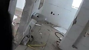 whoa behind the scenes no cuts, the craziest halloween ever with this emo nerd milf in hospital, insane!