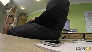 loan4k guy strikes naked lingerie deal in hidden cam shop interview for cash sex