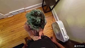 ex-gfe karma kaze petite 18+ vixen gives pov interracial big black cock ride