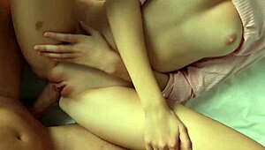 Stepsis wouldn't leave my room craving cock taste so i deepthroat her wet mouth sloppy