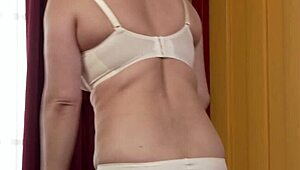 first time wife miyabi gets her pussy muff dived creampied by hubby
