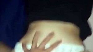 thong aside and cock slamming bottom deep