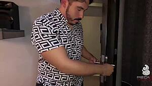 guy seduces chubby latina cumbia singer straight to bed for wild ride