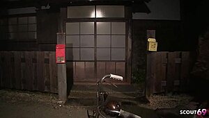 japanese virgin teen gives classmate two deepthroat blowjobs daily teasing his cum