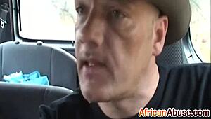 Why This Cute African Ebony Deepthroats Huge Cock In Backseat So Well?