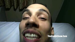 Sexy Arabian Freak Overwhelmed by Latin Muscle in Intense Fuck