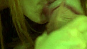 Girlfriend's Loving Cock Suck Ends with Warm Cum Swallow in Her Mouth