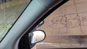 Old man spots poor young latina under bridge offers cash for bareback bridge fuck