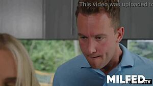 Sneaky stepmom-in-law kitchen ride turns chaotic wrong