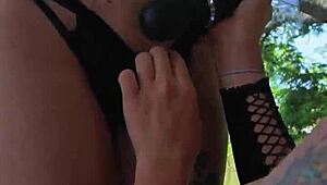 fucking my hot friend hard on the balcony her big tits bouncing wild