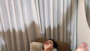 Victor Alemão's huge cock slams athletic gaucha close-up