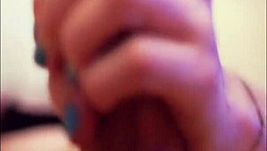 hey cute tranny slut strokes her cock so naughtily today
