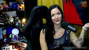 bi mejia shows how she loves getting fucked on podcast table ruan couldnt hold back kissed her feet so tasty - boom in the shack