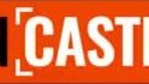 Skinny ebony milf slurps agent's big white cock in interview 😈