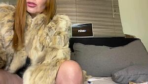 maisa pravo smokes spits humiliates feet joi in latex femdom?