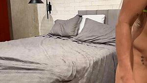 Brazilian fitness babe takes 28cm anaconda deep in athletic ass during wild anal pounding