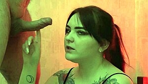 Mommy milf gives sloppy blowjob and handjob then demands cum reward