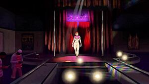 GTA 5 Stripper Rips Clothes for Naked Club Dance
