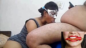 hey check my sexy indian girlfriend gettin roughed up outdoor by her hung friend on webcam