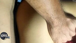 wife's wet pussy for hubby's horny friend