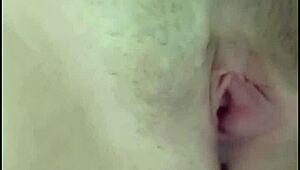 Blonde Latina Spreads Legs Showing Off Her Tight Pink Vagina!