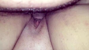 Tight Mature Wife's Ass Stretched Wide with Massive Creampie Finish