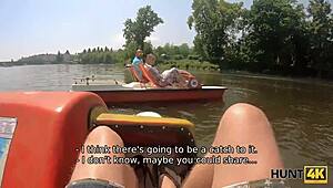 guy pays big cash to fuck gorgeous czech milf wife while cuckold watches close