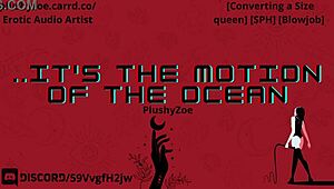 plushyzoe size queen lures you home for teasing small cock worship