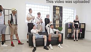 Rebel Rhyder's Festival Gangbang Features DAP Gapes and Cum Swallow