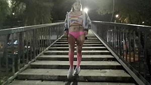 Public Thong Stroll Turns Heads In Broad Daylight