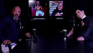 hey, she starts as a paid masseuse but ends up sucking, riding, and grinding on clients - pri melancia in sheer red!