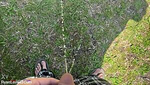 Golden Shower from Hot Amateur Covers You Completely