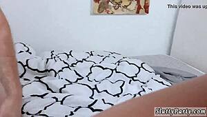 Dorm Sex Party! Teen Swingers Orgy 18+ Sore Loser Foursome