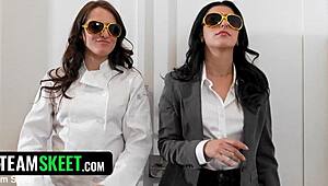 step sisters lick and tease each other's wet pussies exclusive