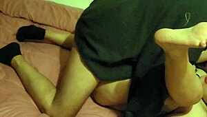 she promises anything to pass but boyfriend can't know... real mexican amateur fucked hard before delete