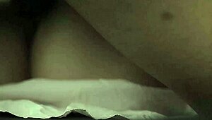 big ass indian slips out of satin lingerie for creampie surprise