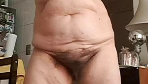 whoa my bbw wife grinds pelvis so sexy in yoga... hot first time