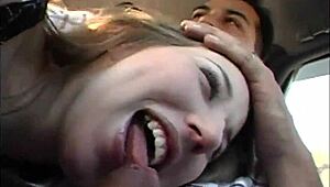 Barefoot Pregnant Brunette Wife Rides Cock Doggystyle Outdoor Facial Cum