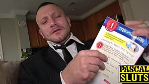 british sub gets roughly dominated by experienced master