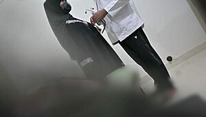 Hijab Patient Bent Over for Secret Doggy Doctor Pounding in Hospital