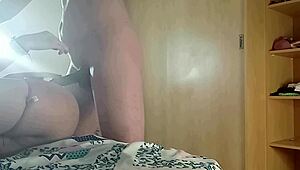 infiel novia cheats on boyfriend spreading legs wide for best friend nonstop fuck