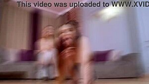 Pee DVP DAP TP 5on2 Gangbang Rips Altera Pars & Violet With Huge Cocks.