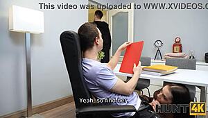 Hunt4k's hungarian slut with small tits gets fucked hard by old lucky guy!