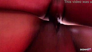 German Old Tourist Picks Up Curvy Inked Latina Teen For Raw Hotel No-Condom Pounding