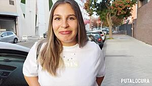 imagine huge ass teen zivanka caught by torbe for street blowjob and fuck