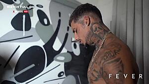 primeiro ménage da dread hot... valentin e kylian cocks filling me up ugh!!