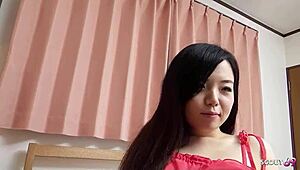 Curvy Asian virgin teen picked up, interviewed, then fucked raw in uncensored JAV casting.